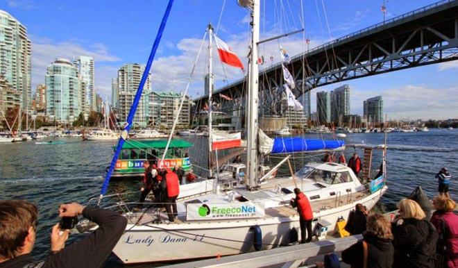 Lady Dana before she left Vancouver ©  SW